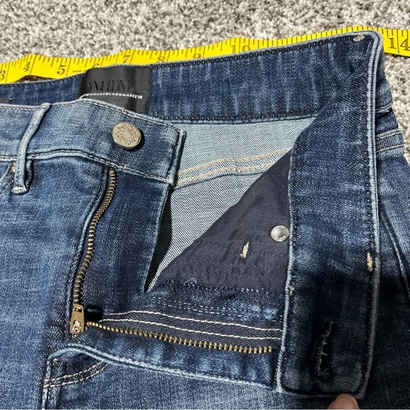 White House Black Market Womens Size 00S High Rise Slim Ankle Distressed - Picture 7 of 10